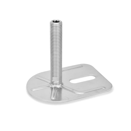 J.W. Winco JW Winco GN43-80-3/4X10-150-E0-U Leveling Feet 43-80-3/4X10-150-E0-U